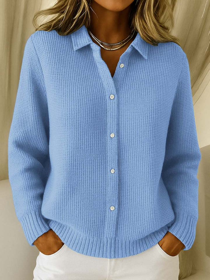 Women's Classic Collared Cardigan