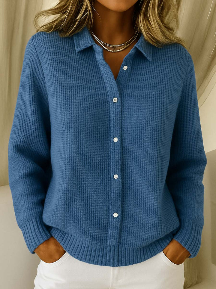 Women's Classic Collared Cardigan